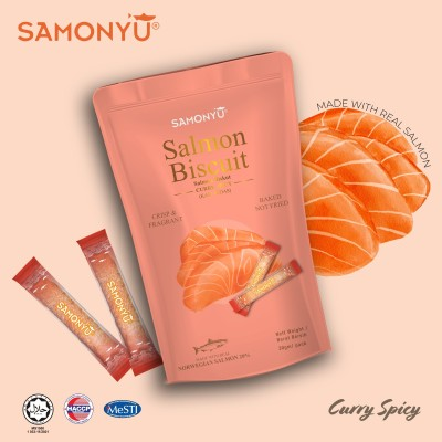 Samonyu Salmon Biscuits (Curry Spicy)