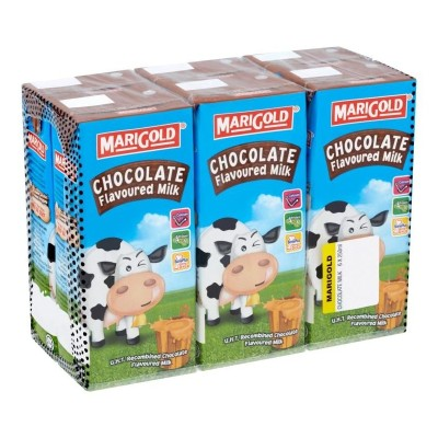 MARIGOLD UHT Milk 200ml - Chocolate (1CTN X 24UNIT X 200ML)
