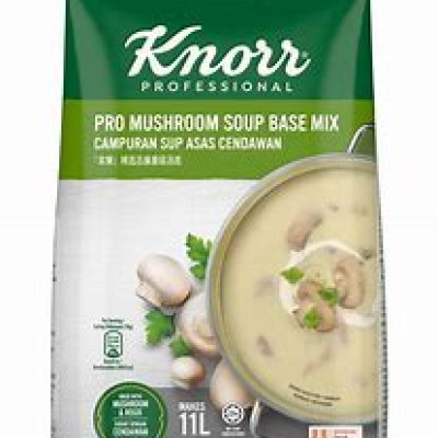 KNORR PROFESSIONAL SOUP CREAM OF MUSHROOM MIX (1CTN X 6UNIT X 1KG)