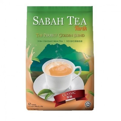SABAH TEA 3IN1 MILK CLASSIC 24 X 12  X 20GM (24 Unit per Carton)