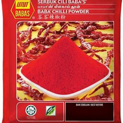 BABA'S SERBUK CHILLI (1CTN X 5PKT X 3KG)