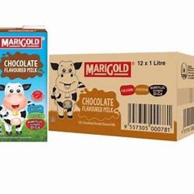 MARIGOLD UHT Milk 1L - Chocolate (1CTN X 12UNIT X 1L)