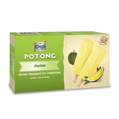 KING'S POTONG DURIAN MULTIPACK( 1CTN X 12PACK X 6PCS X 60ML )