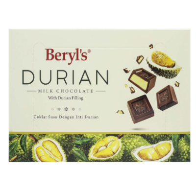CHOC MILK DURIAN BERYL'S 80GM