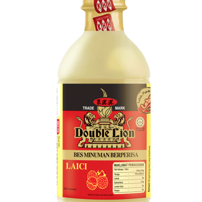FLAV LYCHEE 495ML DOUBLELION