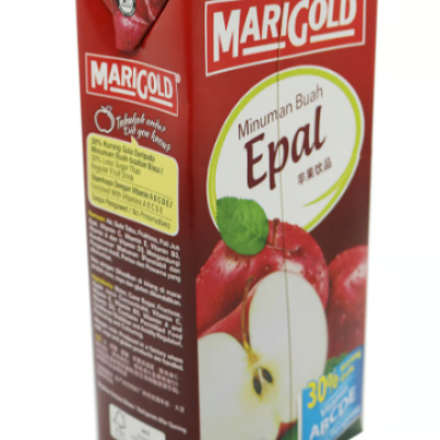 MARIGOLD UHT Fruit Drink 1L - Apple (1CTN X 12UNIT X 1L)