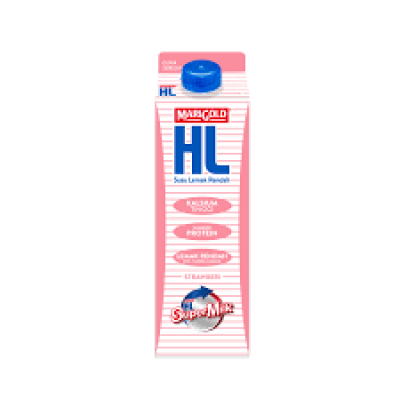 MARIGOLD HL Low Fat Milk 946ML - Strawberry