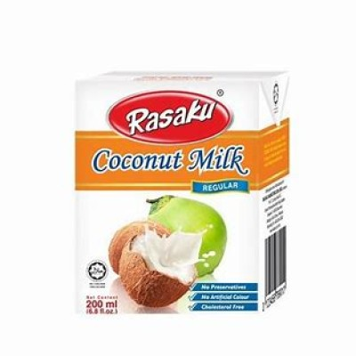 RASAKU COCONUT MILK 17% (1CTN X 24UNIT X 200ML)