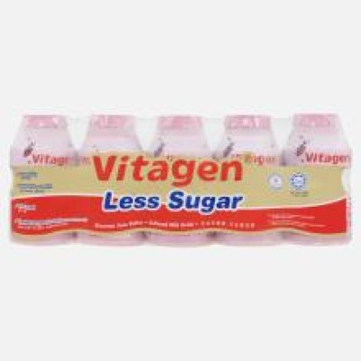 Vitagen Less Sugar - Grape (5 ROW X 5BTL X 125ML)