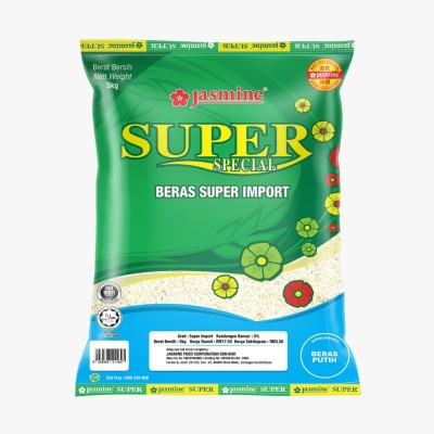 BERAS JASMINE 5% SUPER GREEN ( 5KG )