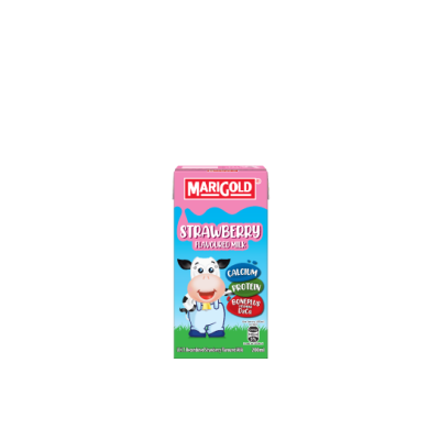 MARIGOLD UHT Milk 200ml - Strawberry (1CTN X 24UNIT X 200ML)